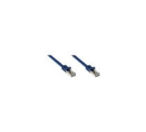 Good Connections CAT 7 Patchcord Niebieski 0.5M (8070R-005B) | 8070R-005B  | 4014619324118