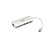 HUB USB TRITON Stacja dokująca ROLINE USB typu C, HDMI 4K, USB 3.0 / USB 3.2 Gen 1, SD/MicroSD, Gigabit Ethernet | 12.02.1037  | 7611990134656