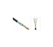 Lynx CS Kabel instalacyjny, Cat5E, drut, PVC, 305m (LX-SLD-FTP5E-OUT-BK) | LX-SLD-FTP5E-OUT-BK