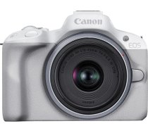 Aparat Canon EOS R50 biały + RF-S 18-45mm f/4.5-6.3 IS STM (5812C013) | 5812C013  | 4549292205282