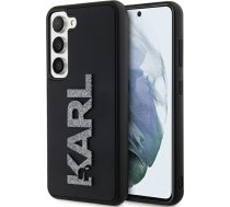 Karl Lagerfeld Etui Karl Lagerfeld KLHCS23M3DMBKCK Samsung Galaxy S23+ Plus hardcase 3D Rubber Glitter Logo czarny/black | KLD1896  | 3666339241940