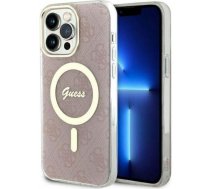 Guess Etui Guess GUHMP13XH4STP Apple iPhone 13 Pro Max różowy/pink hardcase 4G MagSafe | GUE2471  | 3666339127367