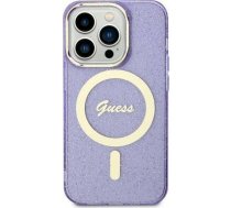 Guess Etui Guess GUHMN61HCMCGU Apple iPhone 11/XR purpurowy/purple hardcase Glitter Gold MagSafe | GUE2623  | 3666339125608