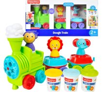 Fisher Price  Pociąg z ciastoliną Wyciskarka Figurki uniwersalny | 10595-uniw  | 8718092039489