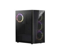 Case|ADATA|XPG LANDER 500|MidiTower|Case product features Transparent panel|Not included|ATX|MicroATX|MiniITX|Colour Black|LANDER5004A-BKCWW | LANDER5004A-BKCWW  | 4711085944832