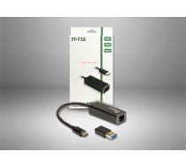 USB Adapter Argus IT-732, USB-C Stecker > RJ-45 Buchse | 88885593  | 4260455647885