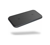 Ładowarka Zens ZENS Dual Aluminium Wireless Charger - ładowarka bezprzewodowa do dwóch urządzeń (2x10W), z możliwością ładowania trzeciego urządzenia przez kabel (black) | ZEDC10B/00  | 8720618634023