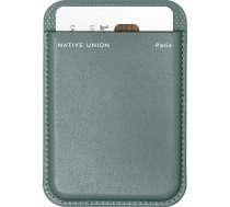 Native Union Native Union (Re)Classic Wallet - skórzany portfel kompatybilny z MagSafe (slate green) | RECLA-GRN-WAL  | 4895200476009