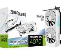 Karta graficzna Zotac Gaming GeForce RTX 4070 Twin Edge OC White 12GB GDDR6 (ZT-D40740Q-10M) | ZT-D40740Q-10M  | 4895173630569