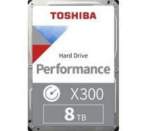 HDD|TOSHIBA|X300|8TB|SATA|256 MB|7200 rpm|3,5"|HDWR480UZSVA | HDWR480UZSVA  | 4260557512012