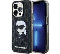 Karl Lagerfeld Karl Lagerfeld KLHCP15XHNKMKLK iPhone 15 Pro Max 6.7" czarny/black hardcase Monogram Ikonik | GSM176242  | 3666339163389