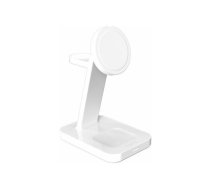 Ładowarka Zagg International Mophie Snap+ 3-in-1 Qi2 wireless charge stand - stojąca ładowarka bezprzewodowa do trzech urządzeń kompatybilna z MagSafe i Qi2 | 401314108  | 840390307965