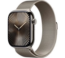 Watch Series 10 GPS + Cellular 46 mm Natural Titanium Case with Natural Milanese Loop - S/M | MC7Q4ET/A  | 195949896224