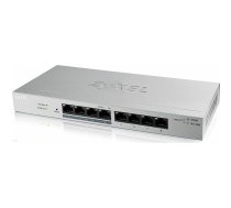 Zyxel GS1200-8HP v2 Managed Gigabit Ethernet (10/100/1000) Power over Ethernet (PoE) Grey | GS1200-8HPV2-EU0101F  | 4718937600601