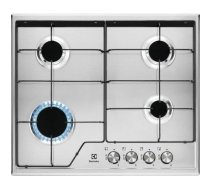 Electrolux KGS6424BX Stainless steel Built-in 60 cm Gas 4 zone(s) | KGS6424BX  | 7332543608997 | AGDELCPGZ0169