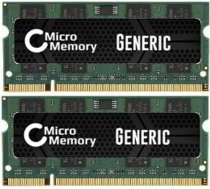 Pamięć dedykowana MicroMemory 4GB KIT DDR2 800MHZ SO-DIMM - MMG2491/4GB | MMG2491/4GB  | 5711045986116