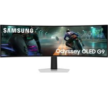 Monitor|SAMSUNG|Odyssey G9 G91SD|49"|Gaming/Curved|Panel OLED|5120x1440|32:9|144 Hz|0.03 ms|Tilt|Colour Silver|LS49DG910SUXEN | LS49DG910SUXEN  | 8806095810669