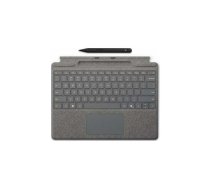 Microsoft MICROSOFT Surface Pro9/10 Typecover with Slim Pen COMM platinum Germany | 8X8-00168  | 196388358182