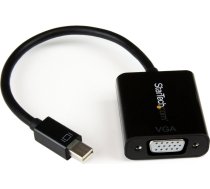 Adapter AV StarTech DisplayPort Mini - D-Sub (VGA) czarny (MDP2VGA2) | MDP2VGA2  | 0065030854283