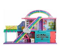 Mattel Polly Pocket 3 līmeņu HHX78 Rainbow iepirkšanās centrs | HHX78  | 0194735079216