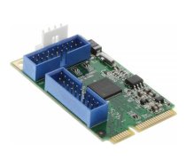 Kontroler InLine Mini PCIe - 2x 19-pin USB 3.0 (66905) | 66905  | 4043718216895
