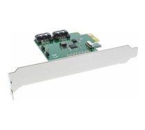 Kontroler InLine PCIe 2.0 x1 - 2x SATA 3 (76696C) | 76696C  | 4043718220625