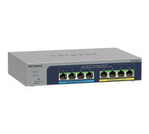 NETGEAR 8-port Ultra60 PoE++ Multi-Gigabit (2.5G) Ethernet Plus Switch Managed L2/L3 2.5G Ethernet (100/1000/2500) Power over Ethernet (PoE) Grey | MS108EUP-100EUS  | 10606449156987