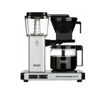 Moccamaster KBG 741 Manual Drip coffee maker 1.25 L | Matt Silver Select  | 8712072539822