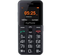 Telefon komórkowy myPhone Halo Easy Czarno-srebrny | 5902052866632  | 5900495512376