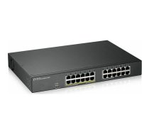 Zyxel GS1900-24EP Managed L2 Gigabit Ethernet (10/100/1000) Power over Ethernet (PoE) Black | 1673448  | 4718937609468 | GS1900-24EP-EU0101F