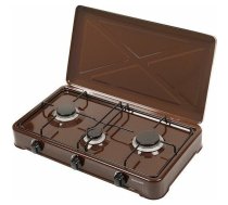 Ravanson K-03BR Adjustable gas cooker 3 burners brown | K-03BR  | 5902230900189