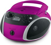 Radioodtwarzacz Grundig GRB 3000, CD Player (pink / silver, FM radio, CD-R / RW, Bluetooth) | GPR1120  | 4013833035107