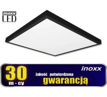 Lampa sufitowa Nvox Panel led 60x60 48w lampa sufitowa kaseton 6000k zimny +  ramka natynkowa czarna | nocode-11833731