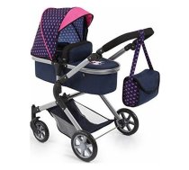 Doll pram BAYER Design 18154AA City Neo deep Pink, Black | 18154AA  | 4003336181548