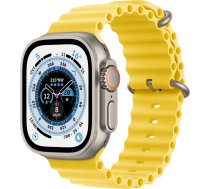 Smartwatch Apple Watch Ultra GPS + Cellular 49mm Titanium Case Ocean Band Żółty  (MNHG3FD/A) | MNHG3FD/A  | 194253144090