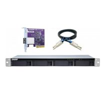 NAS STORAGE RACKST 4BAY 1U/TL-R400S QNAP | TL-R400S  | 4713213516249