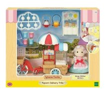 Figurka Epoch Sylvanian Families Mobilne stoisko z popcornem z figurką 5653 | 05653  | 5054131056530