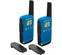 Motorola TALKABOUT T42 two-way radio 16 channels Black,Blue | 188117  | 5031753007508