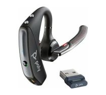 POLY Voyager 5200 Headset Wireless Ear-hook Car/Home office Bluetooth Charging stand Black | 206110-102  | 017229191556