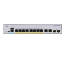 Cisco CBS250-8PP-E-2G-EU network switch Managed L2/L3 Gigabit Ethernet (10/100/1000) Silver | CBS250-8PP-E-2G-EU  | 889728295031