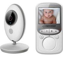 Esperanza EHM003 LCD Baby Monitor 2.4" White | EHM003  | 5901299955215