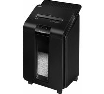 Fellowes AutoMax 100M paper shredder Particle-cut shredding 22 cm Black | 4629201  | 50043859741859