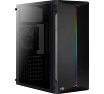 AeroCool Aerocool Split Midi Tower Black | AEROPGSSPLIT-A-BKRGB  | 4718009158047 | OBUAEROBU0032