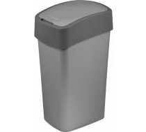 CURVER Atkritumu spainis Flip Bin 45L sudraba/pelēks | 0802172686  | 3253922172035