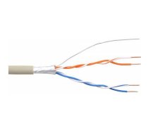 InLine Kabel Telefoniczny instalacyjny 4 żyły, 2x2x0.6mm, ekranowany, 100m (69980) | 69980  | 4043718013470