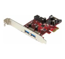 Kontroler StarTech PCIe x1  - 2x USB 3.0 + 19pin USB 3.0 (PEXUSB3S2EI) | PEXUSB3S2EI  | 0065030860338