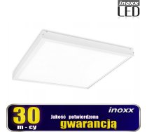 Lampa sufitowa Nvox Panel led 60x60 48w lampa sufitowa kaseton 6000k zimny +  ramka natynkowa | nocode-11829665