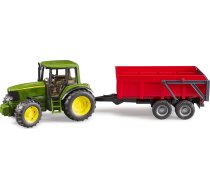 Bruder John Deere 6920 traktors ar sarkanu piekabi (02057) | 1607404  | 4001702020576 | 02057