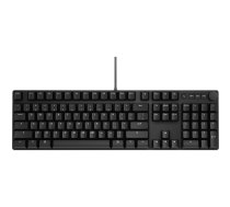 Das Keyboard The Keyboard MacTigr, tastatūra (melna, ASV izkārtojums, Cherry MX Low Profile Red) | 1863025  | 0850030331090 | DKTIGMACMXRLPI1USEU