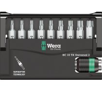 Wera Zestaw bitow Bit-Check 10 Universal 2 Wera | W05057115001  | 4013288127747